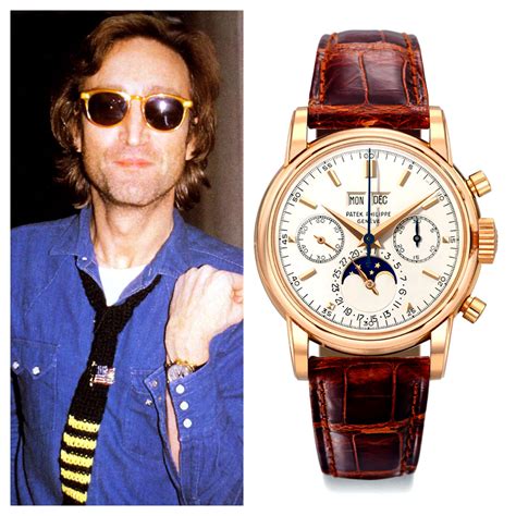 john lennon patek philippe.